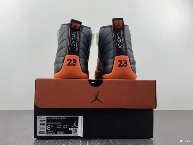 Rep TB WMNS FD9101-081 Brilliant Air 12 Orange Jordan 0606